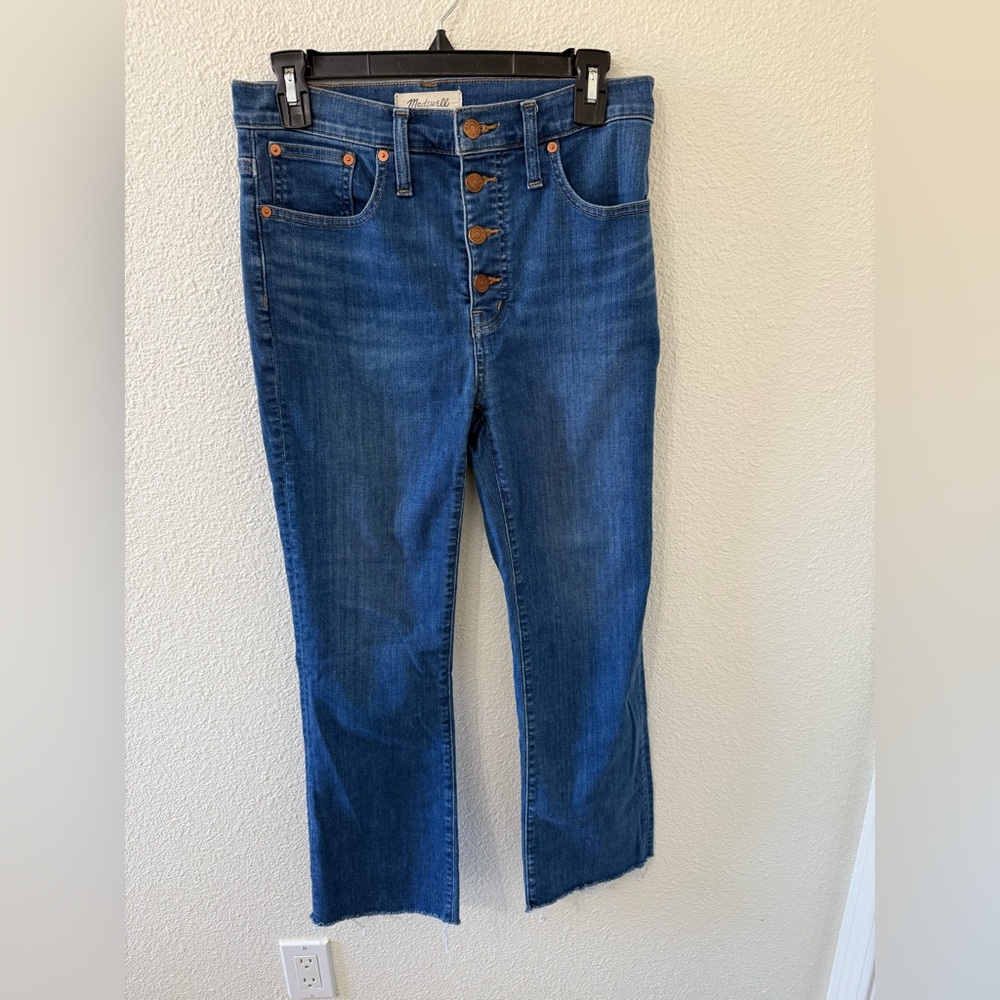 Madewell Cali Demi Boot Jeans 28